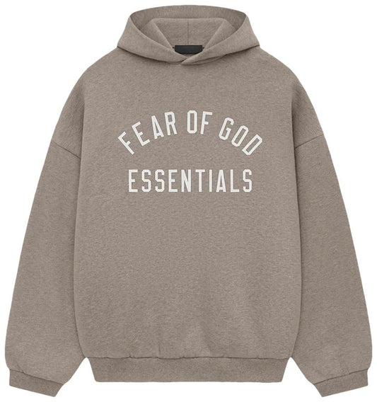 Fear of God Essentials Fleece Hoodie 'Heather Grey'
