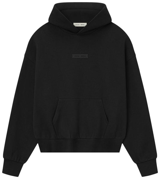 Fear of God Essentials Classic Fleece Hoodie 'Jet Black'